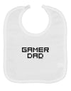 Gamer Dad Baby Bib by TooLoud-Baby Bib-TooLoud-White-One-Size-Baby-Davson Sales