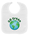 Go Green - Planet Earth Baby Bib-Baby Bib-TooLoud-White-One-Size-Baby-Davson Sales
