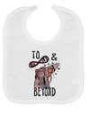 TooLoud To infinity and beyond Baby Bib-Baby Bib-TooLoud-White-One-Size-Baby-Davson Sales