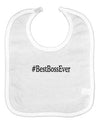#BestBossEver Text - Boss Day Baby Bib-Baby Bib-TooLoud-White-One-Size-Baby-Davson Sales