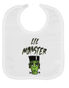 Lil Monster Frankenstenstein Baby Bib-Baby Bib-TooLoud-White-One-Size-Baby-Davson Sales