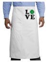 Irish Love - Distressed Adult Bistro Apron by TooLoud-Bistro Apron-TooLoud-White-One-Size-Adult-Davson Sales