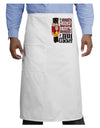 More Nuts Busted - Your Mouth Adult Bistro Apron by-Bistro Apron-TooLoud-White-One-Size-Adult-Davson Sales