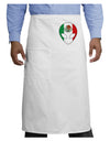 Mexican Flag Extraterrestrial Adult Bistro Apron-Bistro Apron-TooLoud-White-One-Size-Adult-Davson Sales