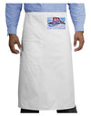 TooLoud Victor Mines Colorado Watercolor Adult Bistro Apron-Bistro Apron-TooLoud-White-One-Size-Adult-Davson Sales