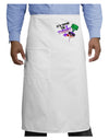 It's Thyme To Turnip Adult Bistro Apron-Bistro Apron-TooLoud-White-One-Size-Adult-Davson Sales