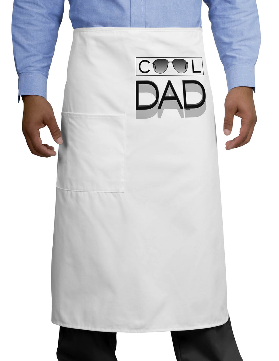 Cool Dad Adult Bistro Apron-Bistro Apron-TooLoud-White-One-Size-Adult-Davson Sales