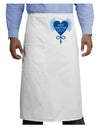 Heart Net Neutrality Adult Bistro Apron-Bistro Apron-TooLoud-White-One-Size-Adult-Davson Sales