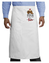 Brew a lil cup of love Adult Bistro Apron-Bistro Apron-TooLoud-White-One-Size-Adult-Davson Sales