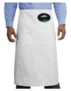 Colorful Swordfish Watercolor Adult Bistro Apron-Bistro Apron-TooLoud-White-One-Size-Adult-Davson Sales