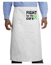 Fight for the Cure - Lime Green Ribbon Lyme Disease Adult Bistro Apron-Bistro Apron-TooLoud-White-One-Size-Adult-Davson Sales