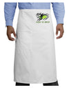 TooLoud Unleash The Monster Adult Bistro Apron-Bistro Apron-TooLoud-White-One-Size-Adult-Davson Sales