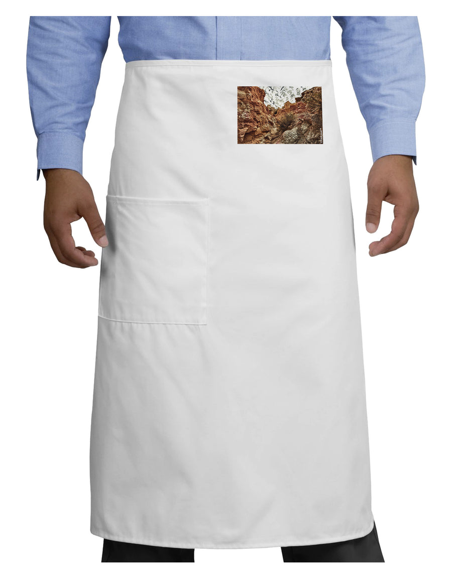 Colorado Painted Rocks Adult Bistro Apron-Bistro Apron-TooLoud-White-One-Size-Adult-Davson Sales