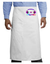 Heart Trance Adult Bistro Apron-Bistro Apron-TooLoud-White-One-Size-Adult-Davson Sales