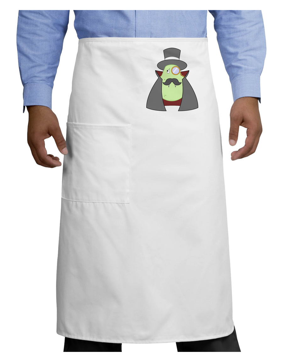 Sir Pearrington Vampire - Cute Fruit Adult Bistro Apron-Bistro Apron-TooLoud-White-One-Size-Adult-Davson Sales