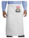 Suck It Up Cupcake Design Adult Bistro Apron by TooLoud-Bistro Apron-TooLoud-White-One-Size-Adult-Davson Sales