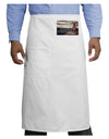 Will They Find the Eggs - Easter Bunny Adult Bistro Apron by TooLoud-Bistro Apron-TooLoud-White-One-Size-Adult-Davson Sales