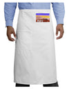 TooLoud Welcome to Mars Adult Bistro Apron-Bistro Apron-TooLoud-White-One-Size-Adult-Davson Sales