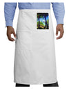 Tropical Skyline Adult Bistro Apron-Bistro Apron-TooLoud-White-One-Size-Adult-Davson Sales