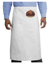 Cute Chestnut Design - Christmas Adult Bistro Apron-Bistro Apron-TooLoud-White-One-Size-Adult-Davson Sales