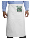 I Don't Get Drunk - Irish Adult Bistro Apron-Bistro Apron-TooLoud-White-One-Size-Adult-Davson Sales