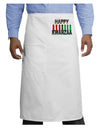 Happy Kwanzaa Candles Adult Bistro Apron-Bistro Apron-TooLoud-White-One-Size-Adult-Davson Sales