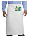 Portland Oregon Flag Adult Bistro Apron-Bistro Apron-TooLoud-White-One-Size-Adult-Davson Sales