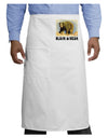 Black Bear Watercolor Adult Bistro Apron-Bistro Apron-TooLoud-White-One-Size-Adult-Davson Sales