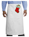 Nice Stocking Cute Christmas Adult Bistro Apron-Bistro Apron-TooLoud-White-One-Size-Adult-Davson Sales