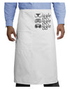 Wiggle Wiggle Wiggle - Twerk Adult Bistro Apron-Bistro Apron-TooLoud-White-One-Size-Adult-Davson Sales