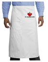 I Heart My Awesome Wife Adult Bistro Apron by TooLoud-Bib Apron-TooLoud-White-One-Size-Adult-Davson Sales
