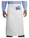 Unicorn Political Symbol Adult Bistro Apron-Bistro Apron-TooLoud-White-One-Size-Adult-Davson Sales