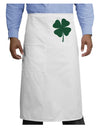 Lucky Four Leaf Clover St Patricks Day Adult Bistro Apron-Bistro Apron-TooLoud-White-One-Size-Adult-Davson Sales