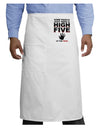 High Five In The Face Adult Bistro Apron-Bistro Apron-TooLoud-White-One-Size-Adult-Davson Sales