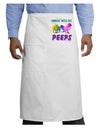 Hangin With My Peeps Adult Bistro Apron-Bistro Apron-TooLoud-White-One-Size-Adult-Davson Sales