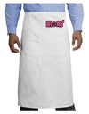 Mom Squared - Cute Mom of Two Design Adult Bistro Apron by TooLoud-Bistro Apron-TooLoud-White-One-Size-Adult-Davson Sales