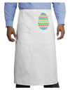 Colorful Easter Egg Adult Bistro Apron-Bistro Apron-TooLoud-White-One-Size-Adult-Davson Sales