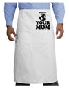 Respect Your Mom - Mother Earth Design Adult Bistro Apron-Bistro Apron-TooLoud-White-One-Size-Adult-Davson Sales