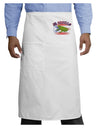 Mi Orgullo Coqui Adult Bistro Apron-Bistro Apron-TooLoud-White-One-Size-Adult-Davson Sales