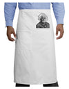 Pixel Albert Design Adult Bistro Apron by TooLoud-Bistro Apron-TooLoud-White-One-Size-Adult-Davson Sales