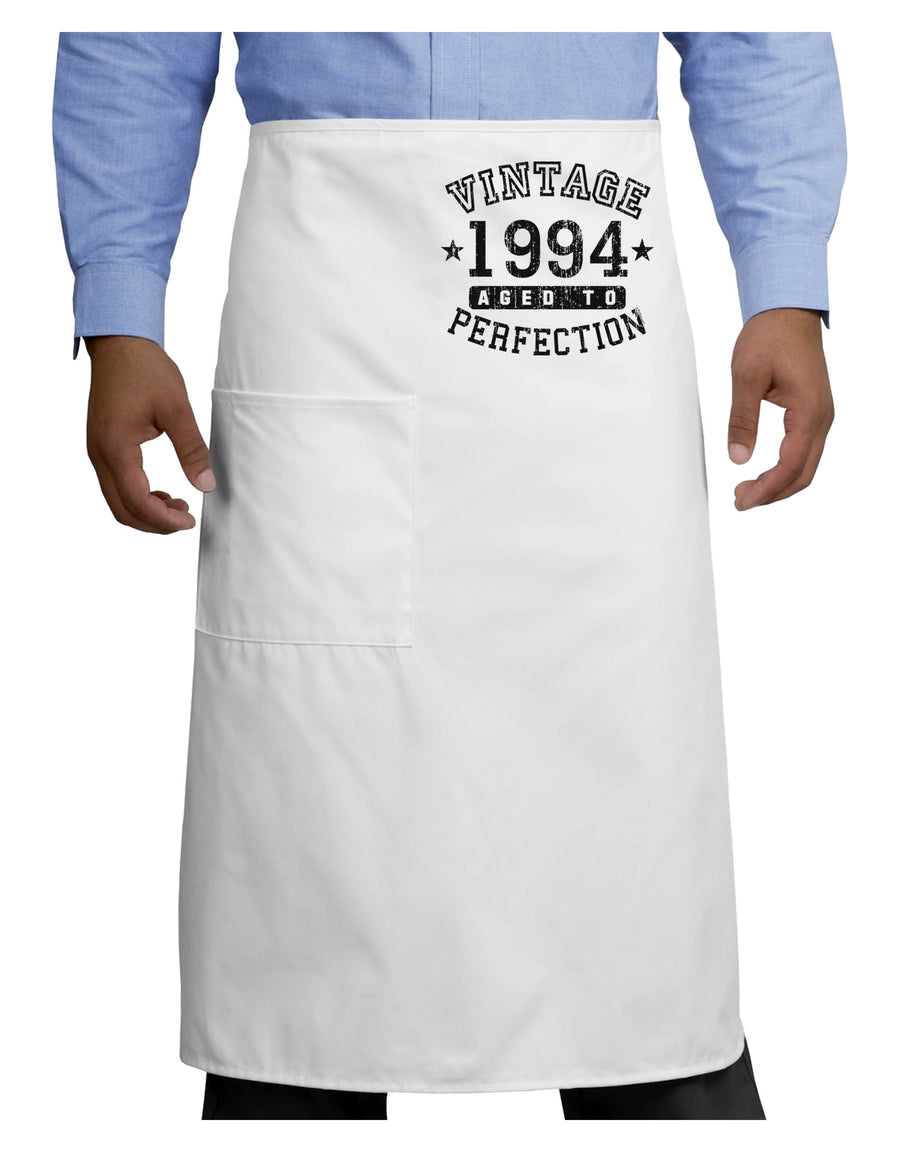 Vintage Birth Year 1994 Adult Bistro Apron-Bistro Apron-TooLoud-White-One-Size-Adult-Davson Sales