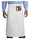 TooLoud Turnt Up Distressed Adult Bistro Apron-Bistro Apron-TooLoud-White-One-Size-Adult-Davson Sales