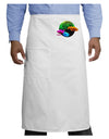 Moon Dream Hallucination Adult Bistro Apron-Bistro Apron-TooLoud-White-One-Size-Adult-Davson Sales