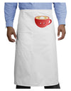 Cute Christmas Drink Eggnog Adult Bistro Apron-Bistro Apron-TooLoud-White-One-Size-Adult-Davson Sales