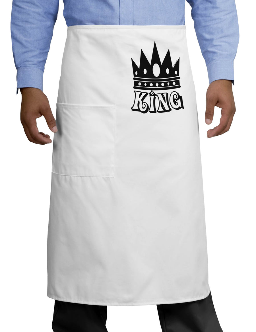 King Adult Bistro Apron-Bistro Apron-TooLoud-White-One-Size-Adult-Davson Sales