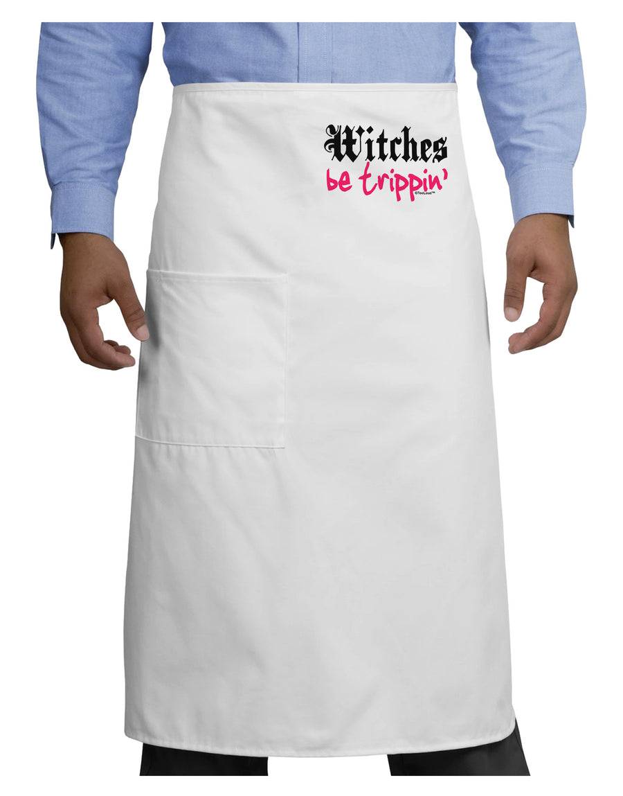 Witches Be Trippin Adult Bistro Apron-Bistro Apron-TooLoud-White-One-Size-Adult-Davson Sales