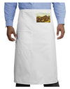 Arizona Mountains Watercolor Adult Bistro Apron-Bistro Apron-TooLoud-White-One-Size-Adult-Davson Sales