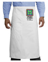 Pixel Irish Charm Item Adult Bistro Apron-Bistro Apron-TooLoud-White-One-Size-Adult-Davson Sales