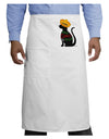 Happy Cinco de Meow - Cinco de Mayo Cat Adult Bistro Apron by TooLoud-Bistro Apron-TooLoud-White-One-Size-Adult-Davson Sales