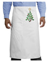 High Heels Shoes Christmas Tree Adult Bistro Apron-Bistro Apron-TooLoud-White-One-Size-Adult-Davson Sales